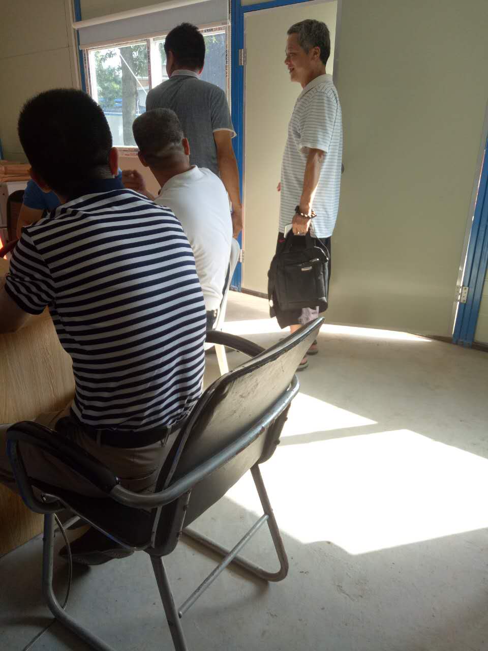 2017年6月12日福州市質(zhì)量安全監(jiān)督站對福建經(jīng)濟學(xué)校施埔校區(qū)綜合實訓(xùn)樓建設(shè)項目檢查指導(dǎo)